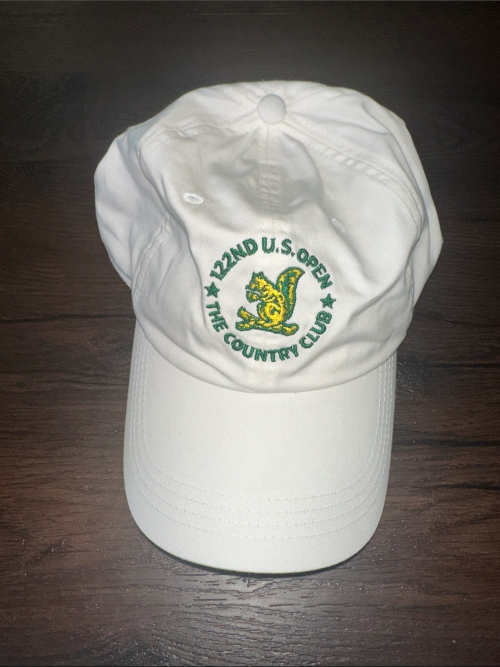 122nd U.S. Open The Country Club White Golf Cap